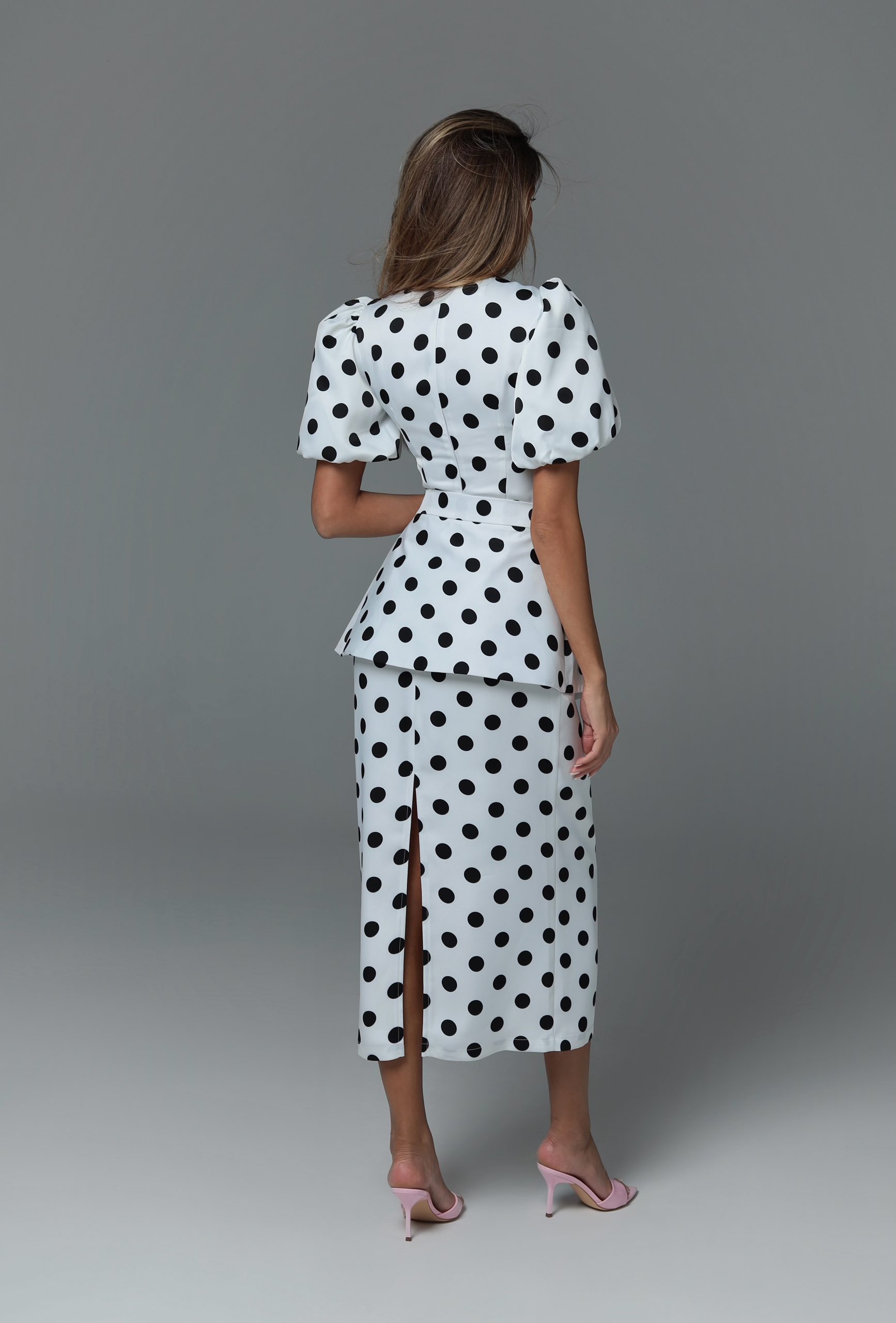 Платье в горошек polka dot