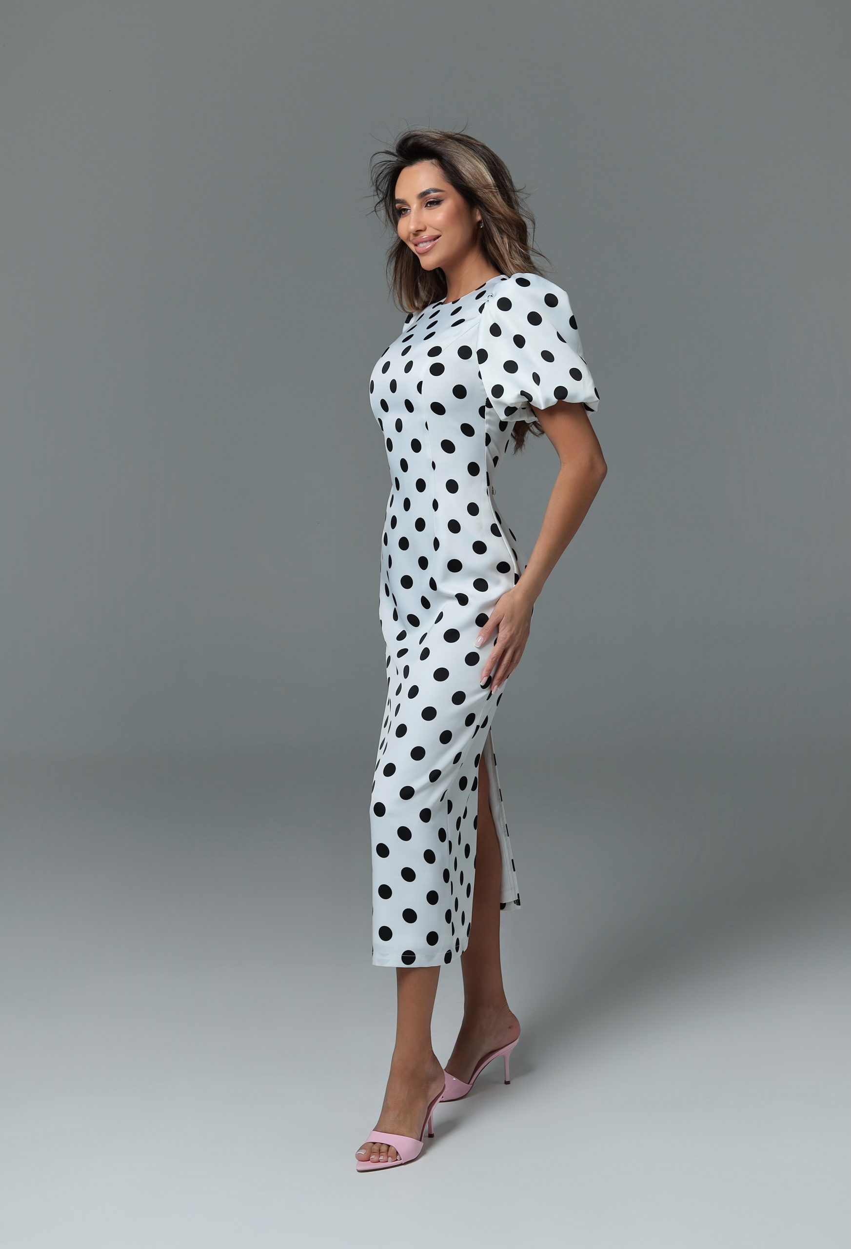 Платье в горошек polka dot